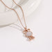 Wholesale Opal Rabbit Necklace Women's All-match Titanium Clavicle Chain Jewelry Necklaces JoyasDeChina Wholesale Jewelry JoyasDeChina Joyas De China