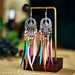 Wholesale Openwork Feather Alloy Rice Beads Tassel Boho Earrings JDC-ES-Daiq006 Earrings 黛茜 DC1524-2 Wholesale Jewelry JoyasDeChina Joyas De China