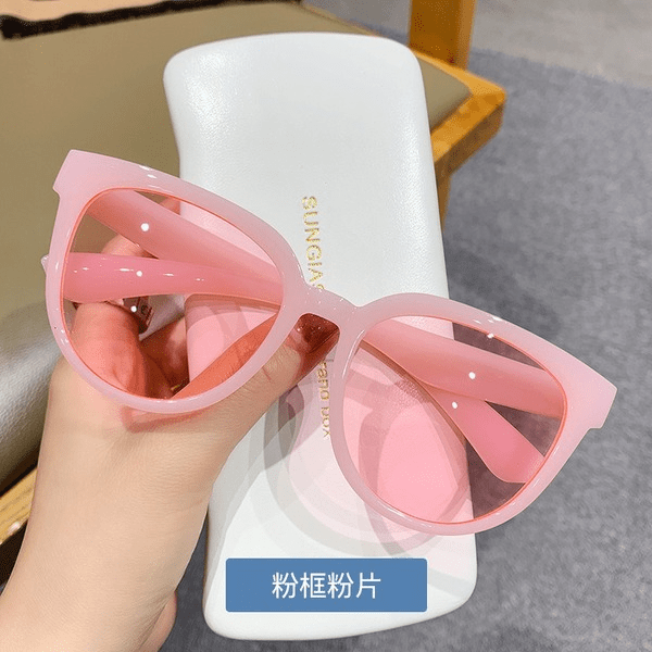 Wholesale pc jelly tea sunglasses ins women sunglasses JDC-SG-XIa017 Sunglasses 锡安 Wholesale Jewelry JoyasDeChina Joyas De China