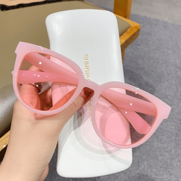 Wholesale pc jelly tea sunglasses ins women sunglasses JDC-SG-XIa017 Sunglasses 锡安 Wholesale Jewelry JoyasDeChina Joyas De China