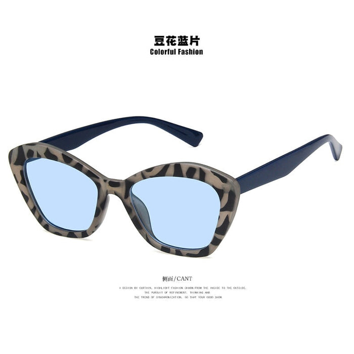 Wholesale Pentagonal Cat Eye Resin Sunglasses JDC-SG-PLS014 Sunglasses 普琳丝 Wholesale Jewelry JoyasDeChina Joyas De China