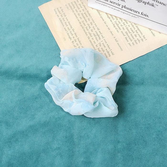 Wholesale pink chiffon headband JDC-HS-h411 Hair Scrunchies 妙德 8# Wholesale Jewelry JoyasDeChina Joyas De China