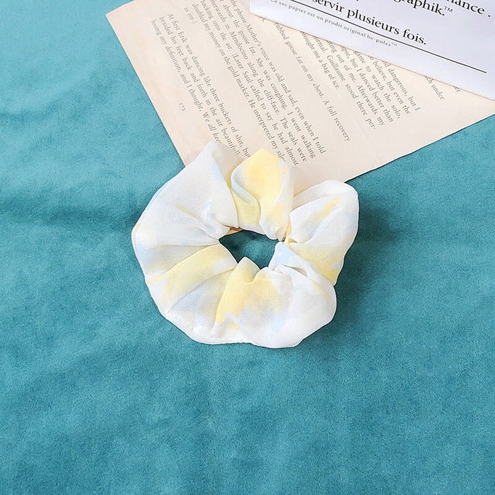 Wholesale pink chiffon headband JDC-HS-h411 Hair Scrunchies 妙德 9# yellow Wholesale Jewelry JoyasDeChina Joyas De China