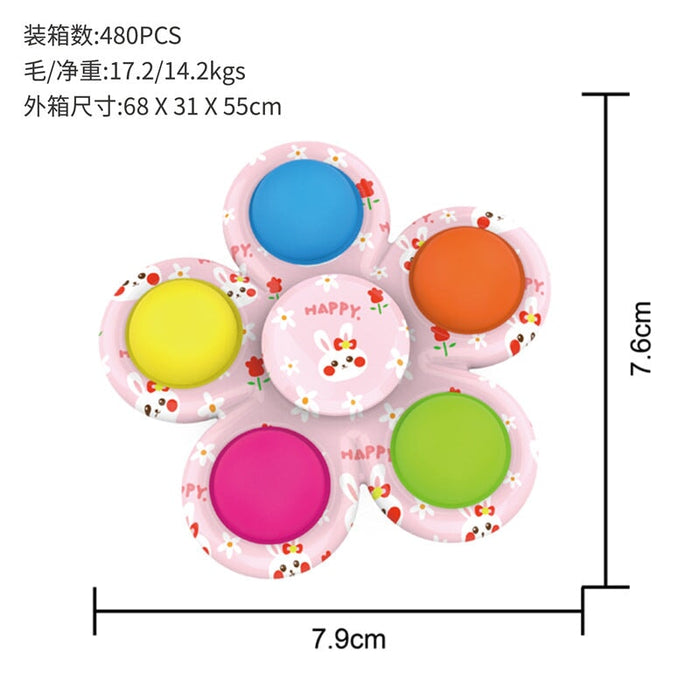 Wholesale Pink Silicone decompression toys JDC-FT-ZhuoJia007 fidgets toy 卓佳 Wholesale Jewelry JoyasDeChina Joyas De China