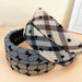 Wholesale Plaid Heart Plush Fabric Headband (F)JDC-HD-O376 Headband 潮炫 Wholesale Jewelry JoyasDeChina Joyas De China