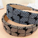 Wholesale Plaid Sponge Fabric Headband (F)JDC-HD-O386 Headband 潮炫 Wholesale Jewelry JoyasDeChina Joyas De China