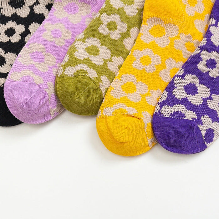 Wholesale purple combed cotton socks JDC-SK-Qihen010 Sock 圻恒 Wholesale Jewelry JoyasDeChina Joyas De China