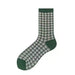 Wholesale purple combed cotton socks JDC-SK-Qihen010 Sock 圻恒 Green one size Wholesale Jewelry JoyasDeChina Joyas De China