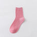 Wholesale purple combed cotton socks JDC-SK-Qihen013 Sock 圻恒 Wholesale Jewelry JoyasDeChina Joyas De China