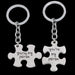 Wholesale Puzzle Alloy Couple Keychain JDC-KC-TianG008 Keychains 天高 Wholesale Jewelry JoyasDeChina Joyas De China