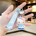 Wholesale pvc silicone doll doll kt cat key chain buckle （F）JDC-KC-Aolong005 Keychains 傲龙 Sky blue rope magic wand kt cat Wholesale Jewelry JoyasDeChina Joyas De China