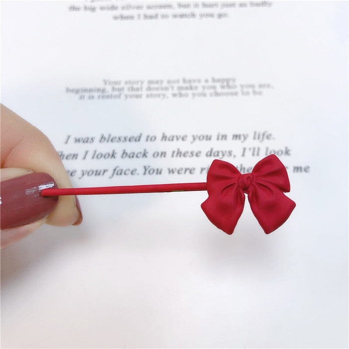 Wholesale red alloy hair circle JDC-HS-Jiax001 Hair Scrunchies 佳芯 2146 Bulk Wholesale Jewelry JoyasDeChina Joyas De China