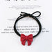 Wholesale red alloy hair circle JDC-HS-Jiax001 Hair Scrunchies 佳芯 2148 Bulk Wholesale Jewelry JoyasDeChina Joyas De China