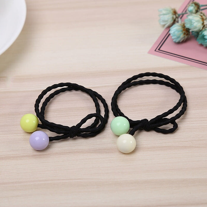 Wholesale red bean elastic rubber band JDC-HS-Yongh003 Hair Scrunchies 永恒 Wholesale Jewelry JoyasDeChina Joyas De China