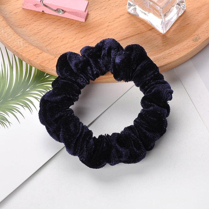 Wholesale red flannel hair band JDC-HS-h402 Hair Scrunchies 妙德 Wholesale Jewelry JoyasDeChina Joyas De China