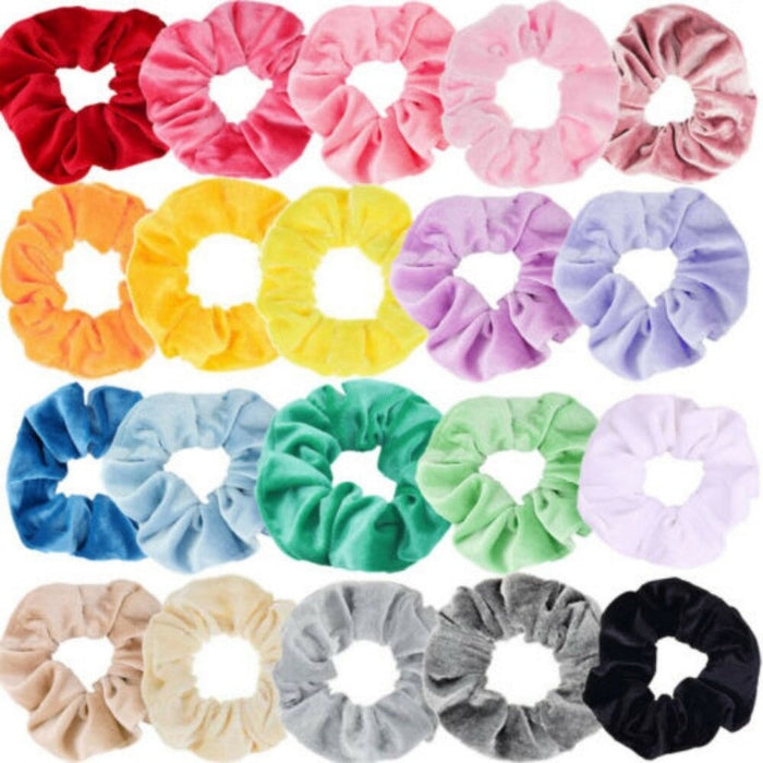 Wholesale red flannel hair circle JDC-HS-h407 Hair Scrunchies 妙德 Wholesale Jewelry JoyasDeChina Joyas De China