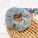 Wholesale red flannel hair circle JDC-HS-h407 Hair Scrunchies 妙德 Wholesale Jewelry JoyasDeChina Joyas De China