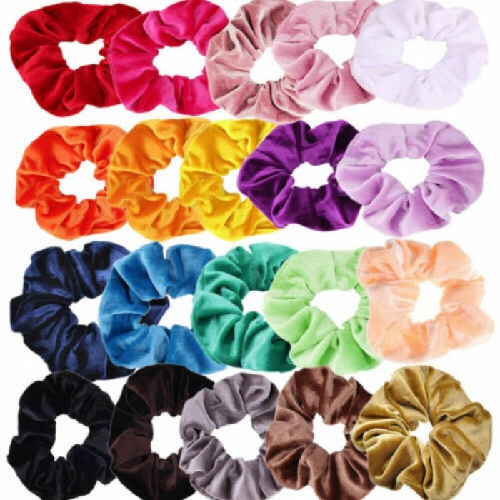 Wholesale red flannel hair circle JDC-HS-h407 Hair Scrunchies 妙德 Wholesale Jewelry JoyasDeChina Joyas De China