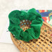 Wholesale red flannel hair circle JDC-HS-h407 Hair Scrunchies 妙德 Wholesale Jewelry JoyasDeChina Joyas De China