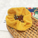 Wholesale red flannel hair circle JDC-HS-h407 Hair Scrunchies 妙德 No.23 Wholesale Jewelry JoyasDeChina Joyas De China