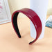 Wholesale red leather fabric headband JDC-HD-O382 Headband 潮炫 Wholesale Jewelry JoyasDeChina Joyas De China