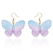 Wholesale Resin Butterfly Ear Hooks JDC-ES-GM007 Earrings 冈麦 Wholesale Jewelry JoyasDeChina Joyas De China