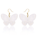 Wholesale Resin Butterfly Ear Hooks JDC-ES-GM007 Earrings 冈麦 Wholesale Jewelry JoyasDeChina Joyas De China