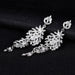 Wholesale rhinestone alloy earrings JDC-ES-GSDB0010 Earrings 丹比华比 Wholesale Jewelry JoyasDeChina Joyas De China