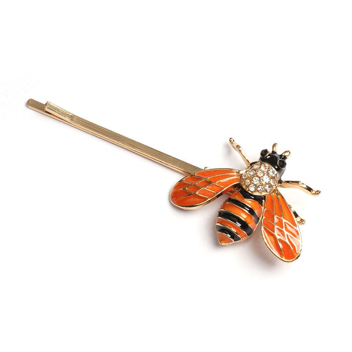 Wholesale Rhinestone Encrusted Metal Cactus Ladybug Bee Hair Clip JDC-HC-JJ001 Hair Clips 聚嘉 HSMF / Wholesale Jewelry JoyasDeChina Joyas De China