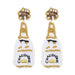 Wholesale Rice Beads Wine Bottle Shape Earrings JDC-ES-LIUM002 Earrings 榴芒 55685-WH Wholesale Jewelry JoyasDeChina Joyas De China