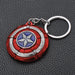 Wholesale Rotating Shield Zinc Alloy Keychain (F) MOQ≥2 JDC-KC-XinS005 Keychains 新尚 silver OPP bag Wholesale Jewelry JoyasDeChina Joyas De China