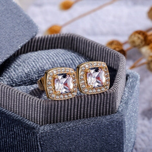 Wholesale Round Alloy Zircon Earrings JDC-ES-Beid001 Rings 贝迪 Wholesale Jewelry JoyasDeChina Joyas De China