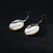 Wholesale round shell earrings JDC-ES-GSDB022 Earrings 丹比华比 Wholesale Jewelry JoyasDeChina Joyas De China