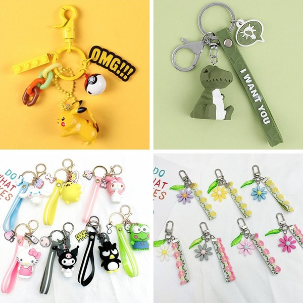 Wholesale Rubber Yellow Keychain （F）JDC-KC-Gongz003 Keychains 宫泽 Wholesale Jewelry JoyasDeChina Joyas De China