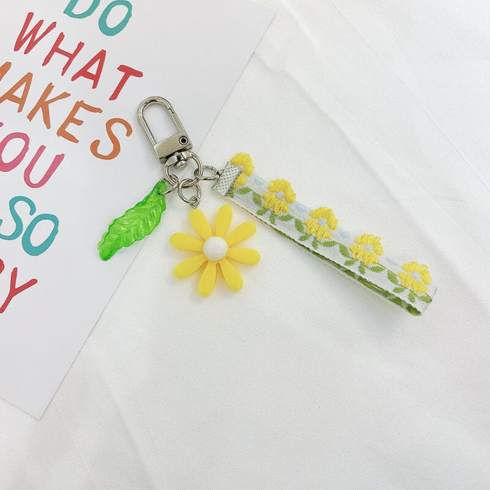 Wholesale Rubber Yellow Keychain （F）JDC-KC-Gongz006 Keychains 宫泽 Wholesale Jewelry JoyasDeChina Joyas De China