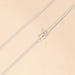 Wholesale s925 silver O-chain box chain clavicle necklace jewelry jewelry Necklaces JoyasDeChina S925 Silver Chopin Chain YS1071078 Wholesale Jewelry JoyasDeChina Joyas De China