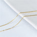 Wholesale s925 silver O-chain box chain clavicle necklace jewelry jewelry Necklaces JoyasDeChina S925 silver O chain universal chain (gold color) YS1071079-j Wholesale Jewelry JoyasDeChina Joyas De China