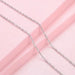 Wholesale s925 silver O-chain box chain clavicle necklace jewelry jewelry Necklaces JoyasDeChina S925 Silver Water Wave Chain YS1071076 Wholesale Jewelry JoyasDeChina Joyas De China