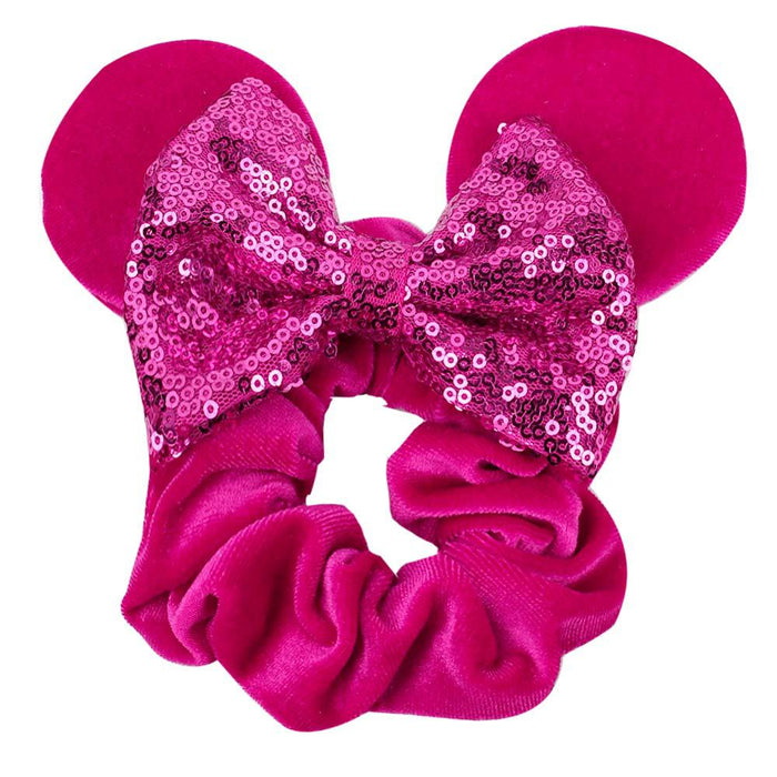 Wholesale Sequin Bow Flannel Kids Hair Scrunchies (F) JDC-HS-Danzuo007 Hair Scrunchies 丹左 Wholesale Jewelry JoyasDeChina Joyas De China