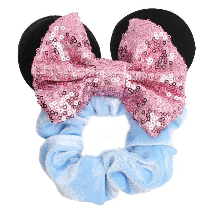 Wholesale Sequin Bow Flannel Kids Hair Scrunchies (F) JDC-HS-Danzuo007 Hair Scrunchies 丹左 Wholesale Jewelry JoyasDeChina Joyas De China