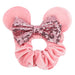 Wholesale Sequin Bow Flannel Kids Hair Scrunchies (F) JDC-HS-Danzuo007 Hair Scrunchies 丹左 pink Wholesale Jewelry JoyasDeChina Joyas De China