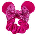 Wholesale Sequin Bow Flannel Kids Hair Scrunchies (F) JDC-HS-Danzuo007 Hair Scrunchies 丹左 rose red Wholesale Jewelry JoyasDeChina Joyas De China