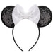 Wholesale Sequin Bow Kids Headband (F)JDC-HD-Danzuo002 Headband 丹左 white Wholesale Jewelry JoyasDeChina Joyas De China