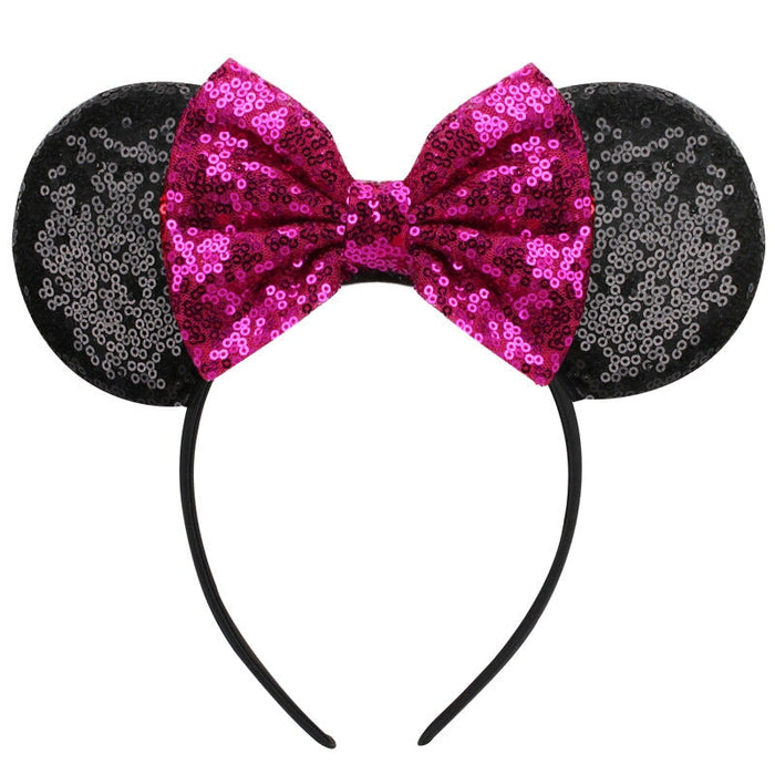 Wholesale Sequin Bow Kids Headband (F)JDC-HD-Danzuo005 Headband 丹左 purple Wholesale Jewelry JoyasDeChina Joyas De China