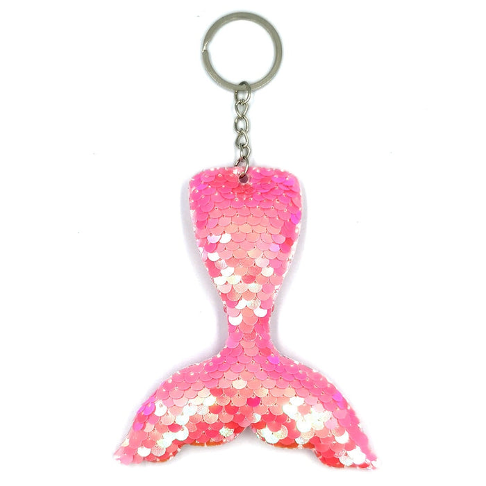 Wholesale Sequin Mermaid Tail Keychain JDC-KC-QiShi002 Keychains 奇释 Wholesale Jewelry JoyasDeChina Joyas De China