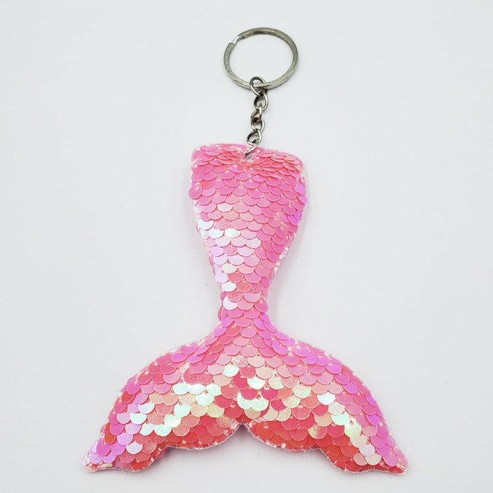 Wholesale Sequin Mermaid Tail Keychain JDC-KC-QiShi002 Keychains 奇释 ABpink48 / Wholesale Jewelry JoyasDeChina Joyas De China