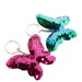 Wholesale Sequin PET Metal Butterfly Keychain JDC-KC-DY012 Keychains 帝雁 Wholesale Jewelry JoyasDeChina Joyas De China