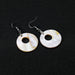 Wholesale shell round earrings JDC-ES-GSDB018 Earrings 丹比华比 Wholesale Jewelry JoyasDeChina Joyas De China