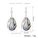 Wholesale shell water drop earrings JDC-ES-GSDB020 Earrings 丹比华比 Wholesale Jewelry JoyasDeChina Joyas De China