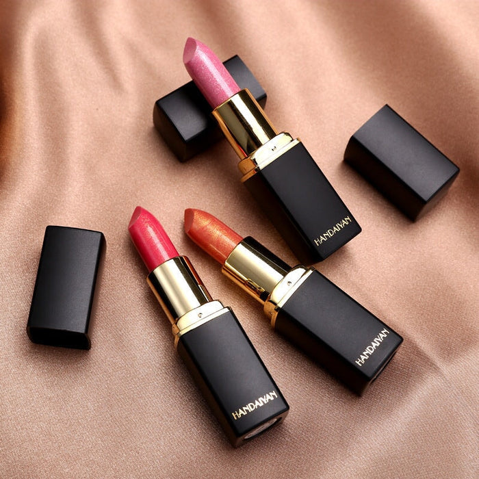 Wholesale shiny pearlescent discoloration warm lipstick JDC-MK-HDY005 lipstick 韩黛妍 Wholesale Jewelry JoyasDeChina Joyas De China